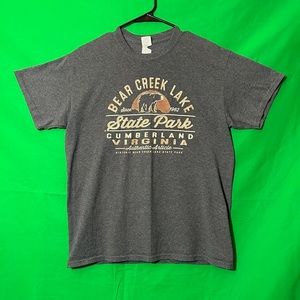 Bear Creek Lake Graphic T -Shirt Size M